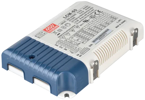 MeanWell LCM-60 LED Trafo, 60W - Sonstige Elektroinstallationsartikel mit dimmbarer Funktion und integriertem Schalter, ideal für flexible Beleuchtungslösungen.