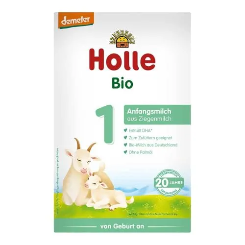 HOLLE Bio Anfangsmilch 1 auf Ziegenmilchbasis Plv. 400 g von Holle