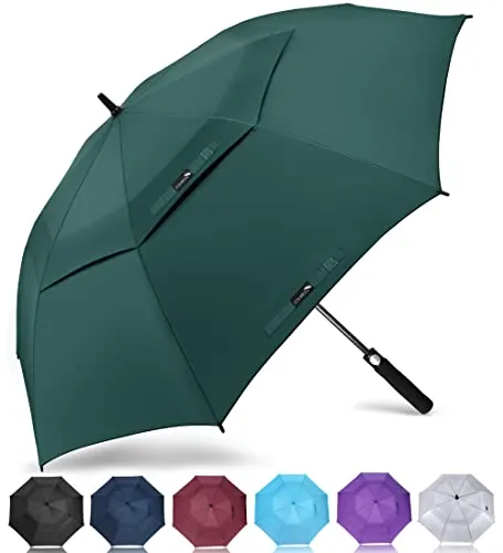 ZOMAKE XXL Golf Regenschirm in grün von ZOMAKE