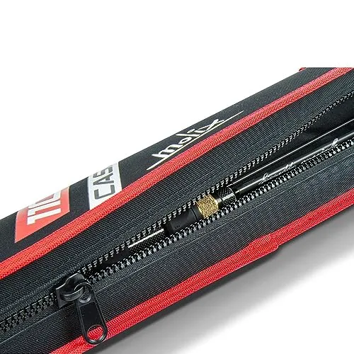 Molix Rutenkoffer 70 - Robuste Angelrutentasche in Schwarz - Halbstarre Scheide für sicheren Transport von Ruten ohne Rolle, ideal für Angler auf Tour.