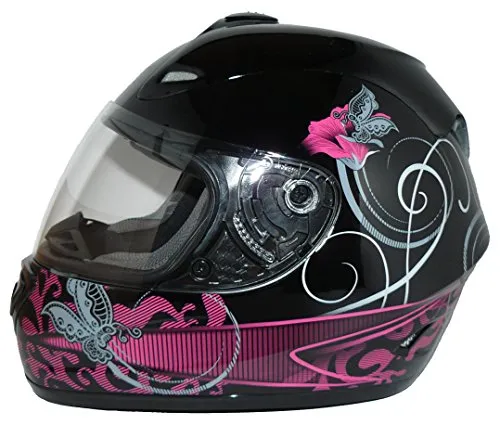 Motorradhelme Lila von protectWEAR