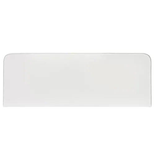 IDIMEX Kopfteil Celest gepolstert - 160 cm weiß mit Wandbefestigung - Kopfteil für Boxspringbett mit pflegeleichtem Kunstlederbezug, flexible Wandmontage für optimale Höhe und bequeme Rückenlehne für entspannte Abende.