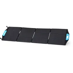 BERGER faltbares Solarpanel mit Standfuß – Monokristallines Solar Panel für Camping & Outdoor