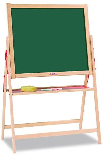 Eichhorn Magnettafel 35x56x87cm inkl. 10 Kreiden und Schwamm