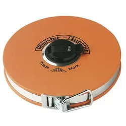 RICHTER Glasfasermaßband Metri - 25 m - Präzises Messgerät für Profis, kältebeständig bis -40°C und mit verzugsfreiem Glasfaserband für exakte Ergebnisse.