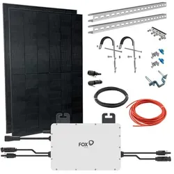 FOX ESS Balkonkraftwerk mit 860W Solarpanel