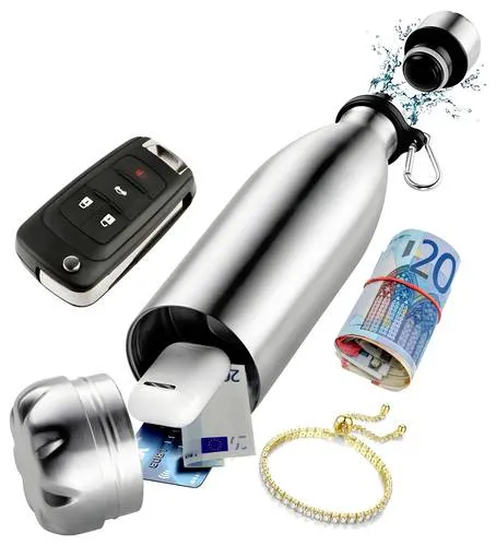 Geld Versteck Isolierflasche