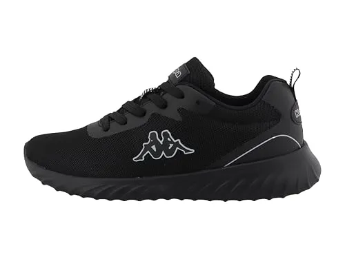 Supremo Kappa Damen Sneaker 95K0162001, Schwarz, 38 EU - Schlichte, sportliche Sneakers für Damen, ideal für Freizeit und Alltag mit bequemem Tragegefühl.