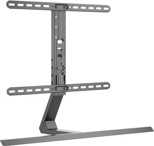 myWall TV-Ständer HP38L - höhenverstellbarer TV-Standfuß für 37-75 Zoll Fernseher, robustes Metall in Schwarz, bis 40 kg Tragkraft