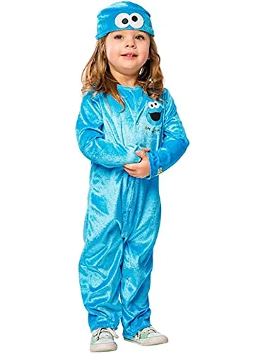 Rubie's Official Sesamstraße Krümelmonster-Kostüm für Babys, Baby-Verkleidung, 3-6 Monate Halloween
