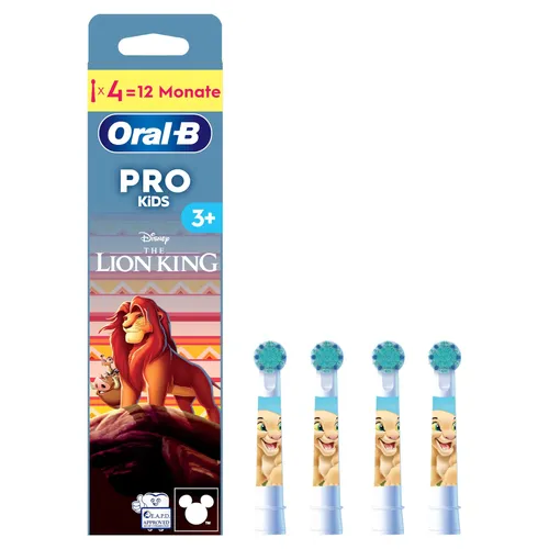 Oral-B Aufsteckbürsten Kids König der Löwen 4er Aufsteckbürsten