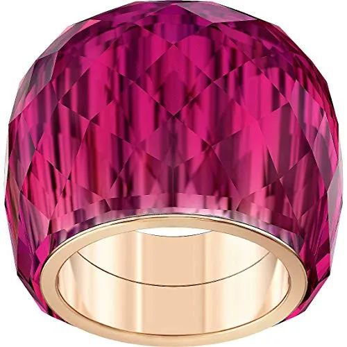 Swarovski Damen-Damenring NIRVANA Metall 52 Silber 32010505