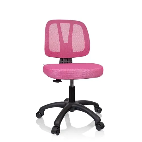 hjh OFFICE 736421 Kinder Schreibtischstuhl Kid YU 200 in pink von hjh Office