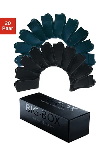 H.I.S Businesssocken (Box, 20-Paar) in der Big-Box von HIS