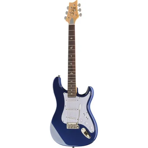 SE Silver Sky Trad Blue E-Gitarre - Hochwertige E-Gitarre in traditionellem Design, ideal für kreative Musiker. Perfekt für vielseitige Klänge und komfortables Spielen.