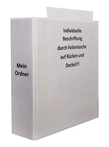 Panorama Ordner weiß A4+ mit Hebelmechanik