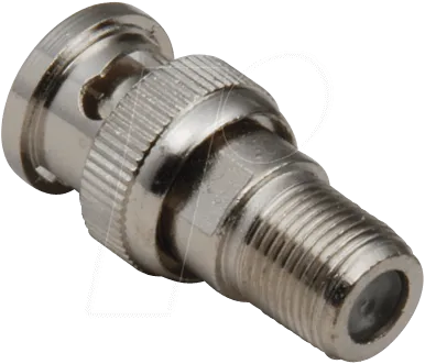 BKL 0401427 - Adapter, BNC-Stecker auf F-Kupplung