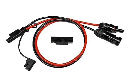 Solarpanel auf SAE 10AWG