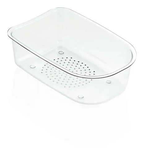 Pyramis Restebeckeneinsatz für geschweißte Becken 165 mm x 290 mm x 120 mm Kunststoff Transparent 290 x 175 mm - 525000201