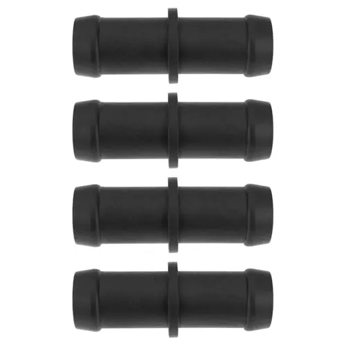 LT Easiyl 4 Stück 18 Mm Kühlmittelschlauch-Anschlussrohr für 18 Mm ID Auto-Schlauchrohre