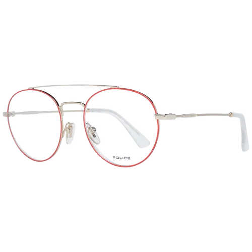 Police Brille VPL728 0357 51 Herren Rot von De Rigo