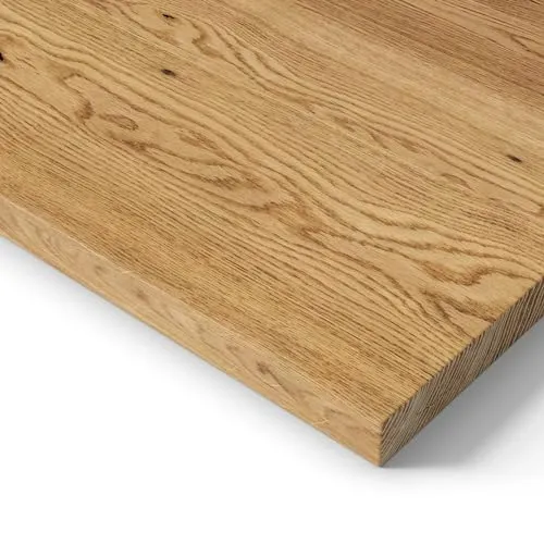 Ergotopia Schreibtischplatte Eiche Echtholz - Stabil und Elegant - Eckschreibtischplatte aus hochwertigem Echtholz, belastbar bis 120 kg und ideal für Büro und Homeoffice. Elegant in Eichenoptik, schnell montierbar und kratzfest für langanhaltende Nutzung.