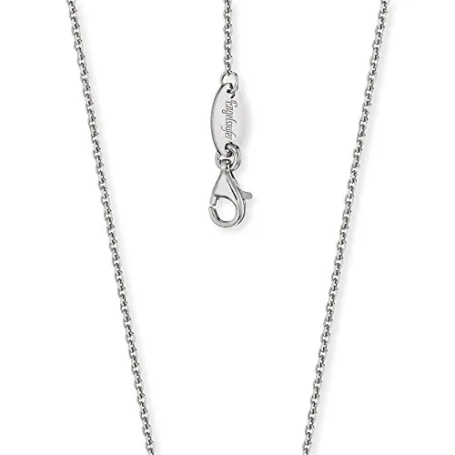 Engelsrufer Damen-Ankerkette 925 Silber rhodiniert 48 cm - ERNA-48-15S - Elegante Damen-Ankerkette aus rhodiniertem 925 Sterling Silber mit 48 cm Länge, perfekt für jeden Anlass und sorgt für zeitlosen Glanz.