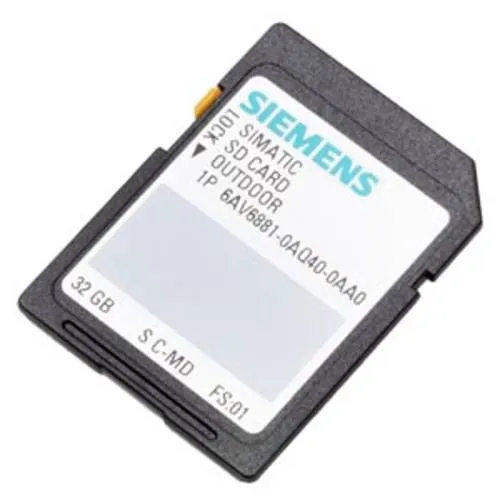 Siemens 6AV6881-0AQ40-0AA0 SPS-Speicherkarte von Siemens