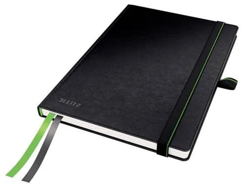 Leitz 44770095 Notizbuch kariert Schwarz Anzahl der Blätter: 80 DIN A5