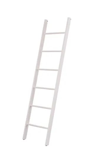 fornera Dekoleiter f33 aus massivem Buchenholz - Leiterregale aus hochwertigem Buchenholz, flexibel einsetzbar als Deko oder Kleiderständer, ohne Bohren montierbar und in 3 Farben erhältlich.