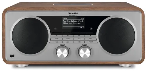 TechniSat DIGITRADIO 602 - Kompaktanlage mit 70 Watt 2.1 Lautsprechersystem, vielseitiges Internetradio mit Bluetooth und kabellosem Laden für Smartphones