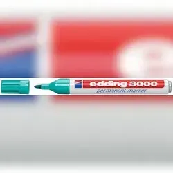 Edding 3000 nachfüllbarer Permanentmarker Türkis von edding