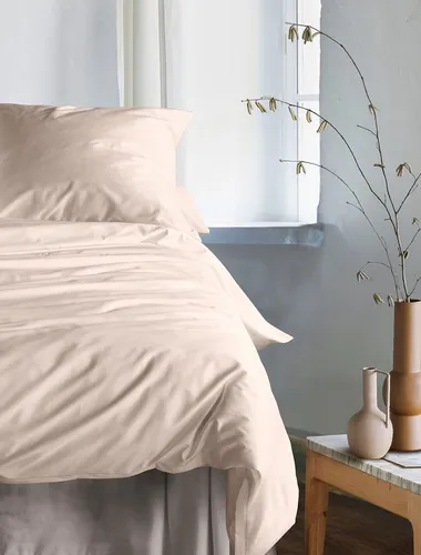 Xxxl Bettwäsche Beige 135x200 cm - Oeko-Tex® - Hochwertige Makosatin-Bettwäsche in Beige, bügelleicht und atmungsaktiv. Ideal für allergikerfreundlichen Schlafkomfort, pflegeleicht und maschinenwaschbar. Verleihen Sie Ihrem Schlafzimmer einen edlen Glanz!