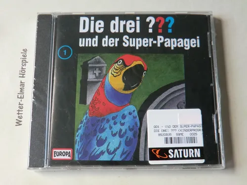 Die Drei ??? Fragezeichen und der Super-Papagei - CD - Folge 1 - NEU & OVP