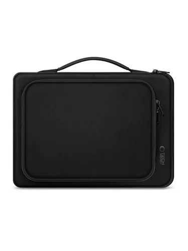 Tech-Protect Basic Bag für 15-16 Zoll Laptops - Schwarz - Notebooktasche mit gepolstertem Innenraum, schützt Ihren Laptop optimal und bietet zusätzlichen Stauraum für Zubehör.