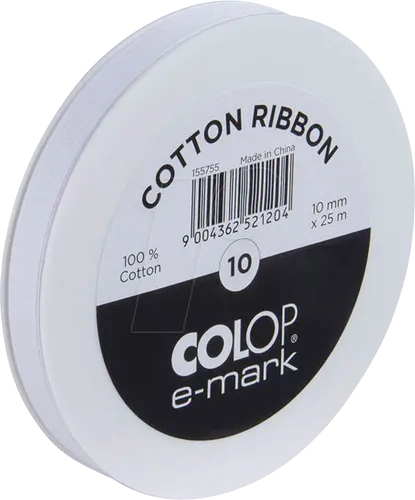 COLOP e-mark Textilband für Elektrostempel 10,0 mm x 25,0 m, 1 St.