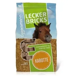 Eggersmann Pferdeleckerlie Bricks | 1kg Karotte von Eggersmann