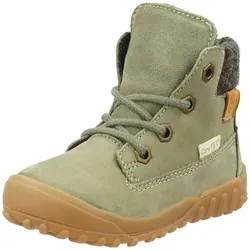 RICOSTA Deany Schuhe Kinder grün 23 - Halbschuhe für aktive Kinder, robust und langlebig mit warmem Lammfell-Futter, wasser- und winddicht durch CareTex, ideal für Winter und Alltag.