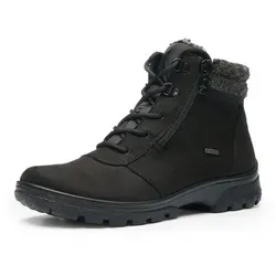 ara Stiefelette Leder/Textil - Komfortable Wanderschuhe für Damen - Elegante und bequeme Stiefelette mit HighSoft Technologie für optimalen Tragekomfort und Dämpfung. Ideal für Alltag und spontane Ausflüge, wasserdicht und atmungsaktiv.