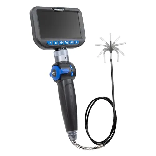 4mm Endoskopkamera KFZ beweglicher Kopf LED Licht 5