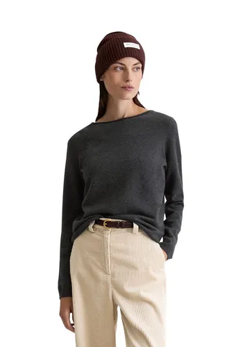 Marc O'Polo Strickpullover - Strickpullover aus hochwertigem Baumwolle-Schurwolle-Mix, sportiver Regular Fit mit elastischen Abschlüssen – ideal für jeden Anlass.