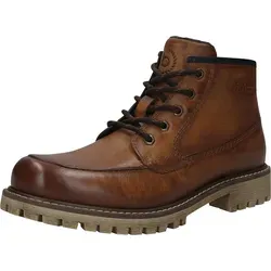 Bugatti Stiefelette Leder – Robuste Eleganz für den Winter - Wanderschuhe mit hochwertigem Lederobermaterial, gepolstertem Innensohle und abriebfester Sohle für optimalen Halt und hohen Tragekomfort.