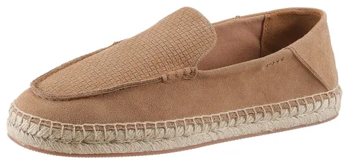 BOSS Madeira_mocc Espadrille Slipper – Hochwertiger Sommerschuh mit Bastumrahmung - Stylische Espadrillen für Herren mit rutschhemmender Gummi-Sohle. Das Obermaterial aus Leder sorgt für Langlebigkeit und Komfort. Ideal für entspannte Tage im Sommer oder im Urlaub.