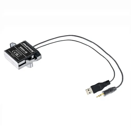 AMPIRE BTR301-HD Bluetooth® Audio Empfänger mit 3.5mm Klinkenstecker - Praktischer Bluetooth® Audio Empfänger für den einfachen Anschluss an Lautsprecher, ideal für den Marine-Einsatz und sorgt für kabellosen Musikgenuss.