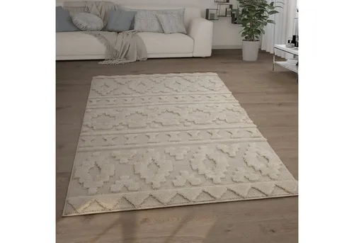 KADIMA DESIGN Hochflor Teppich Shaggy 60x100 cm