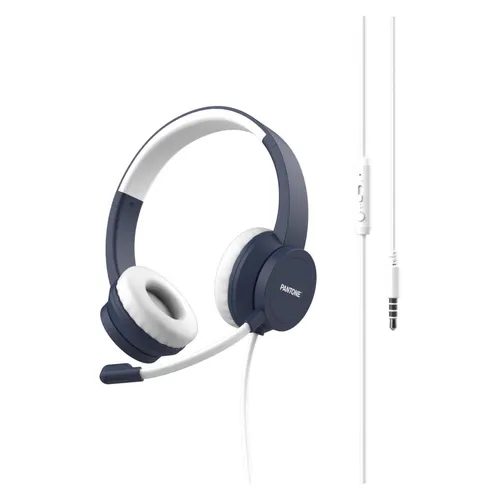 Pantone PT-WDH002N Kopfhörer – Kabelgebundenes Headset für Büro & Callcenter