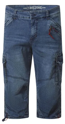 Timezone Herren 3/4 Cargo Jeans Loose MILESTZ Short von TIMEZONE