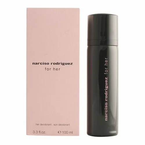 Narciso Rodriguez For Her - Spray - Deodorant für Frauen, 100 ml, mit langanhaltendem Duft für ein frisches und selbstbewusstes Gefühl den ganzen Tag.