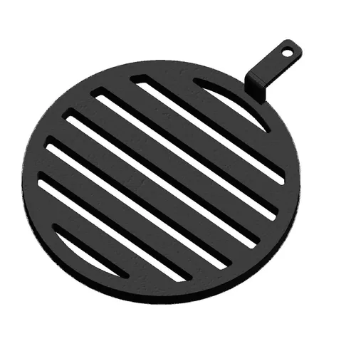 Kaminrost / Ascherost Rund Ø 180 x 10 mm passend für Hark ** Kaminofen