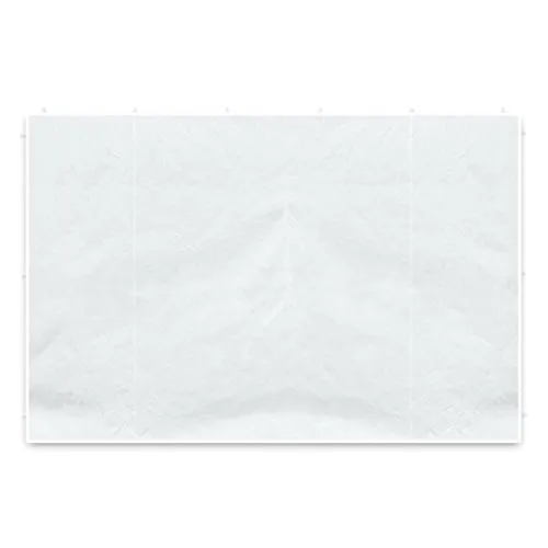 Seitenteile Seitenwände Seitenplanen ohne Fenster für PE-Pavillon Partyzelt 3 m weiß 2